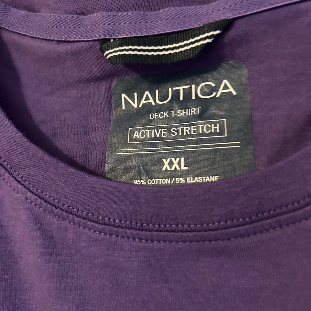 NWOT,XXL,Men’s Cotton Tee,Royal Purple, Very comfortable.